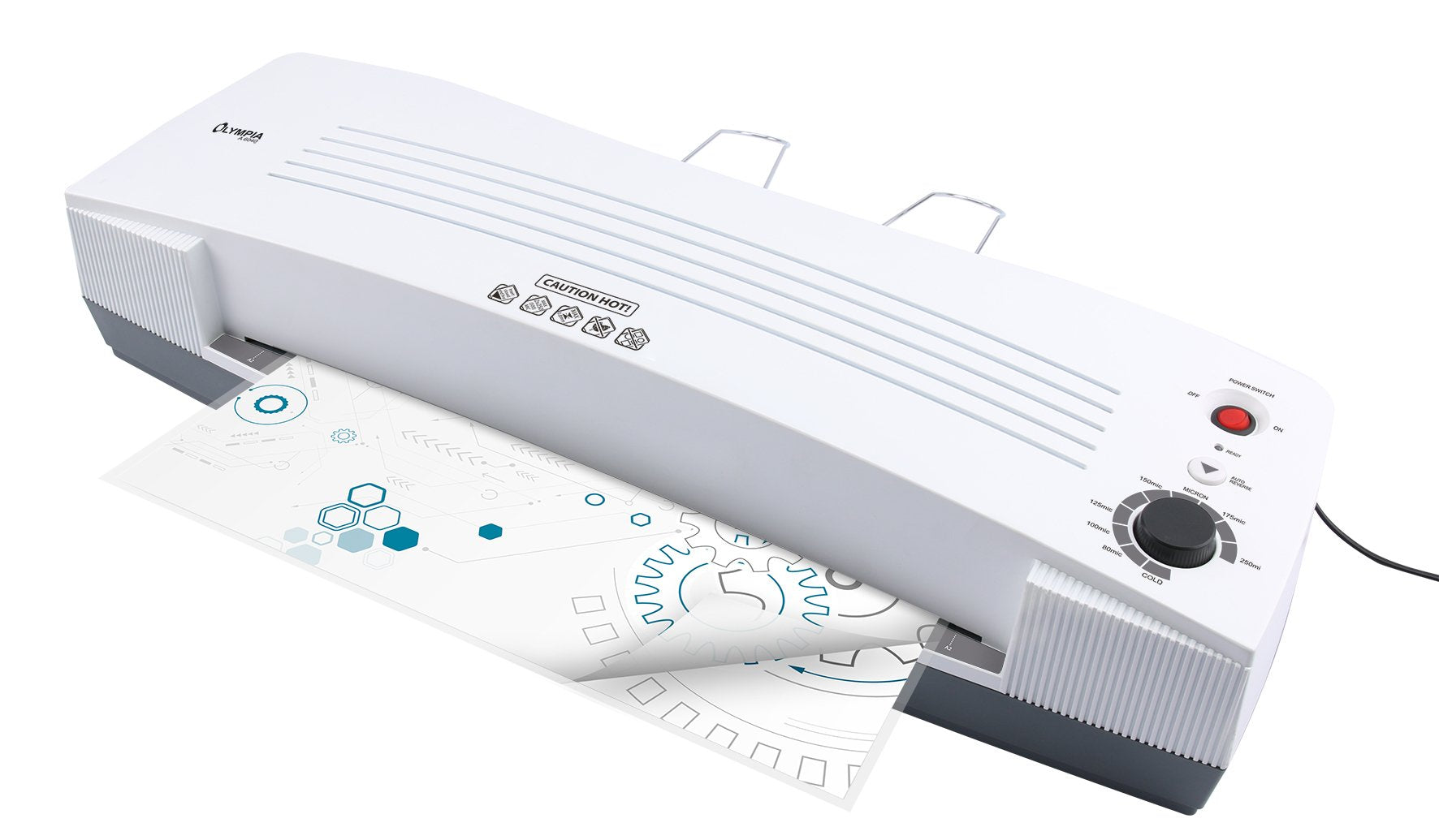 EAN 4030152031481 - Olympia A 6040 Plastificadora en frío/caliente 400 mm/min Gris, Blanco imagen 2