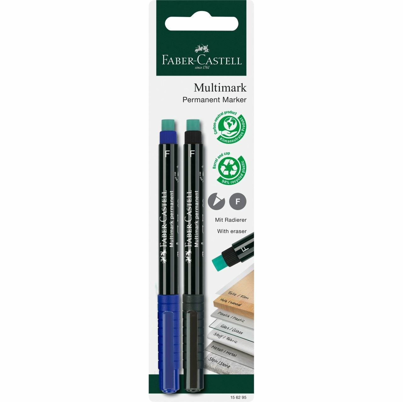 Faber-Castell Multimark Permanente F, Bolígrafo 156295