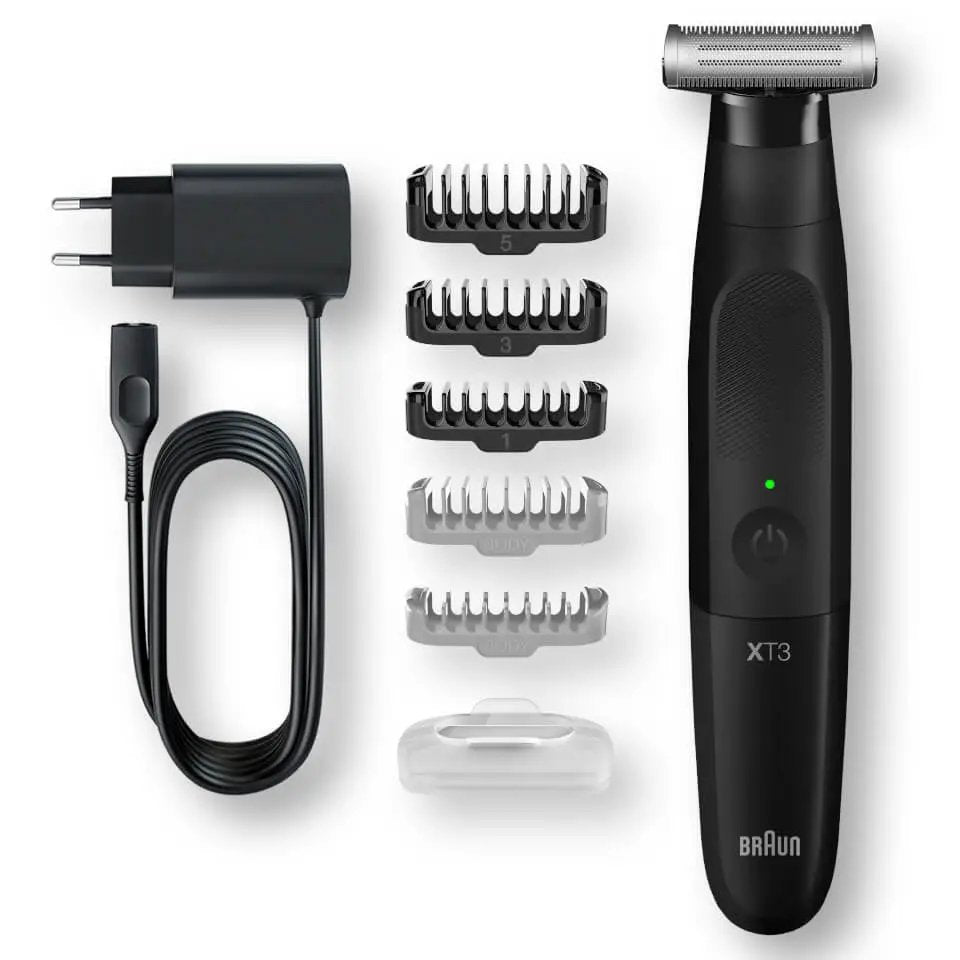 Recortadora De Barba Braun Series Xt3 - Xt3200 Face + Body, Bartschneider Xt3200