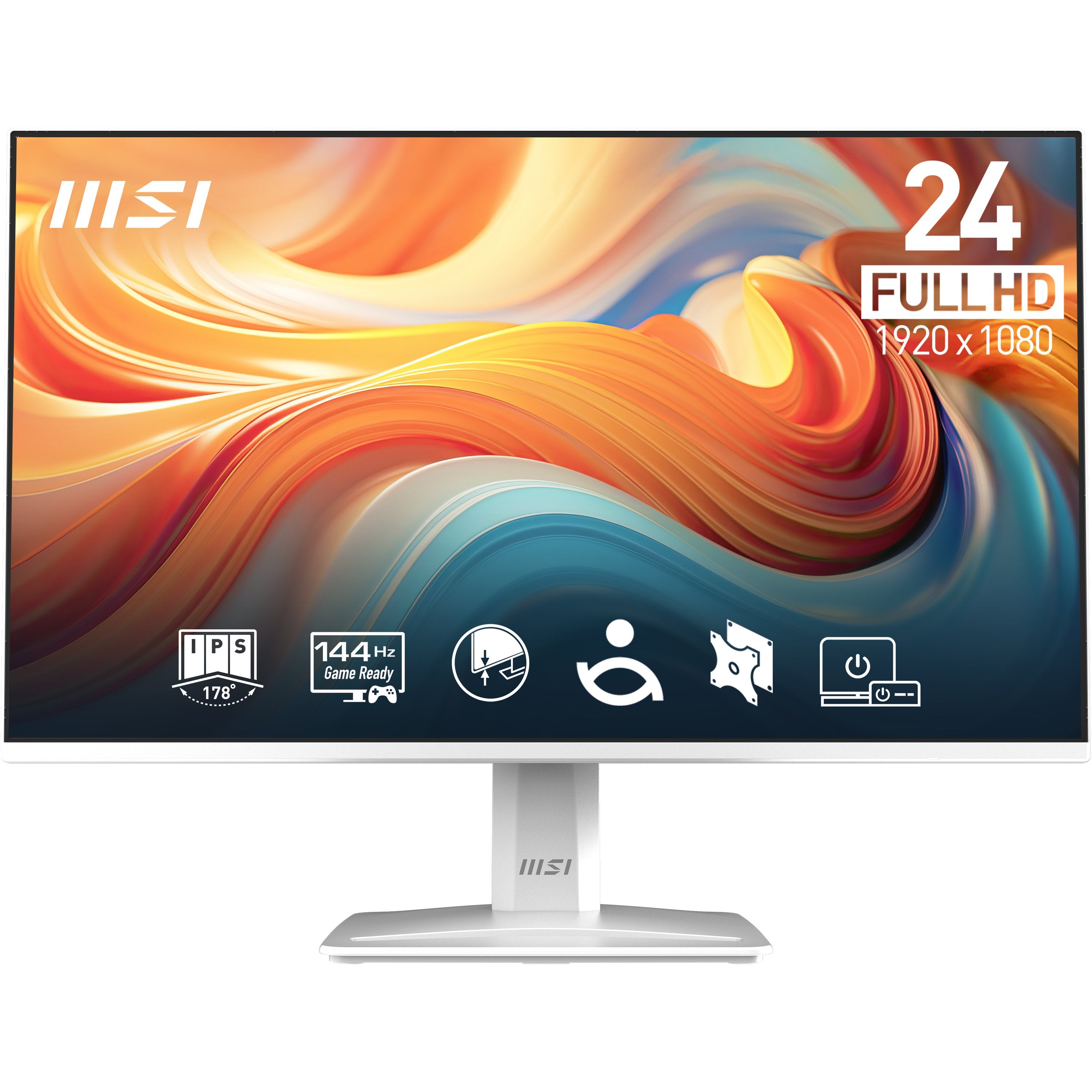 Monitor Msi Pro Mp243w E14 23.8" 144hz Hdmi Mm Bl