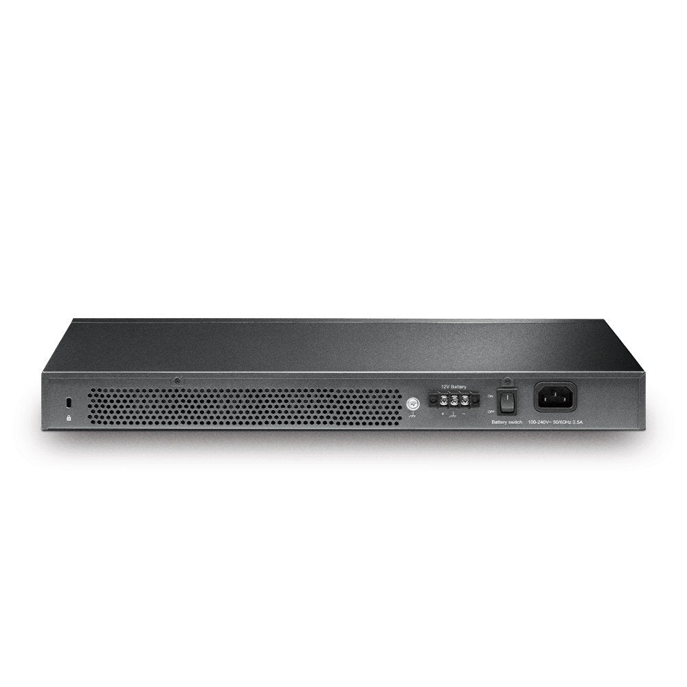 EAN 4897098687734 - TP-Link JetStream TL-SG3428X-UPS switch Gestionado L2+/L3 Gigabit Ethernet (10/100/1000) 1U Negro imagen 3