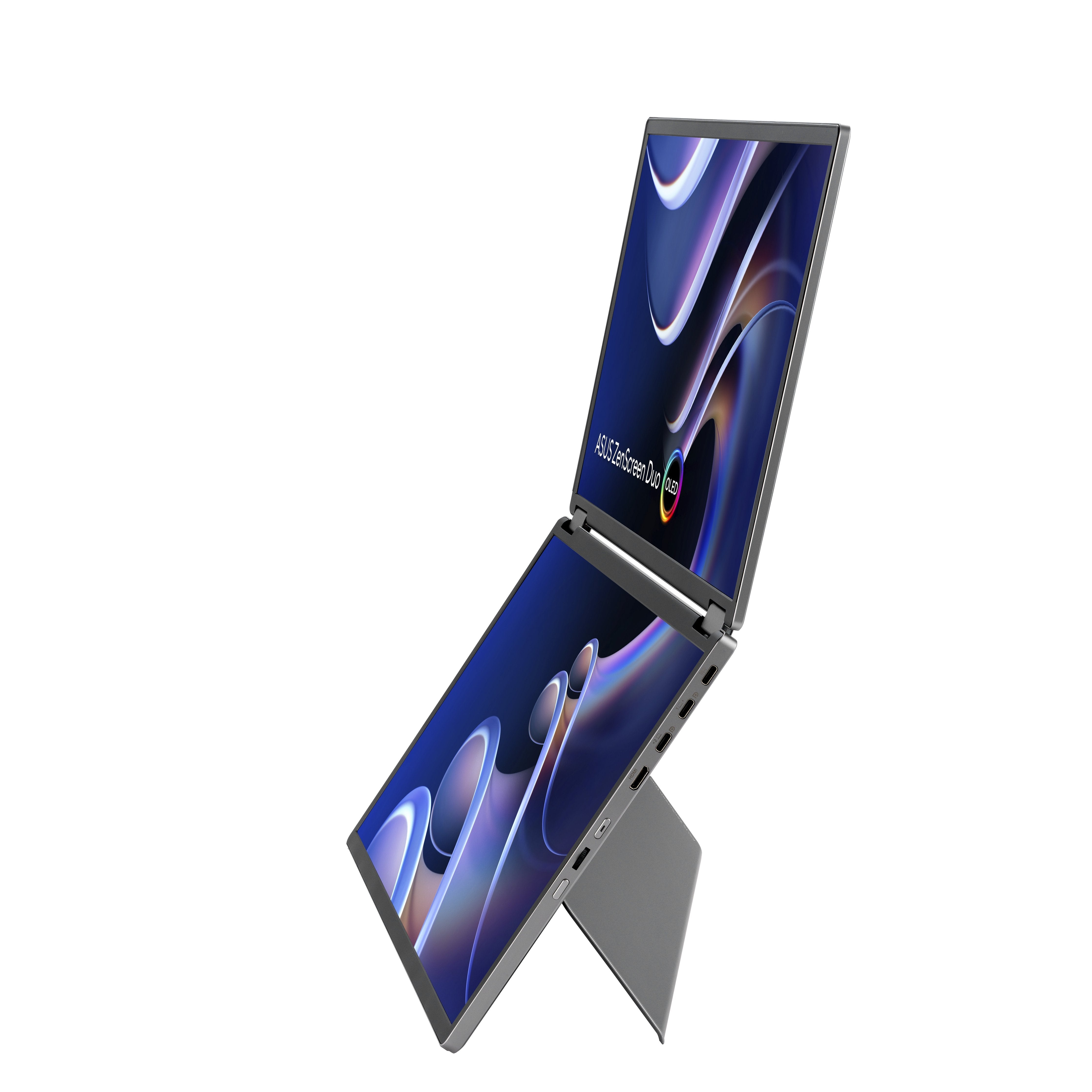 EAN 4711387721551 - ASUS ZenScreen Duo OLED MQ149CD pantalla para PC 35,6 cm (14") 1920 x 1200 Pixeles WUXGA Plata imagen 7