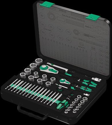 EAN 4013288126610 - Wera 8100 SA/SC 2 Zyklop Juego Destornillador de trinquete imagen 1