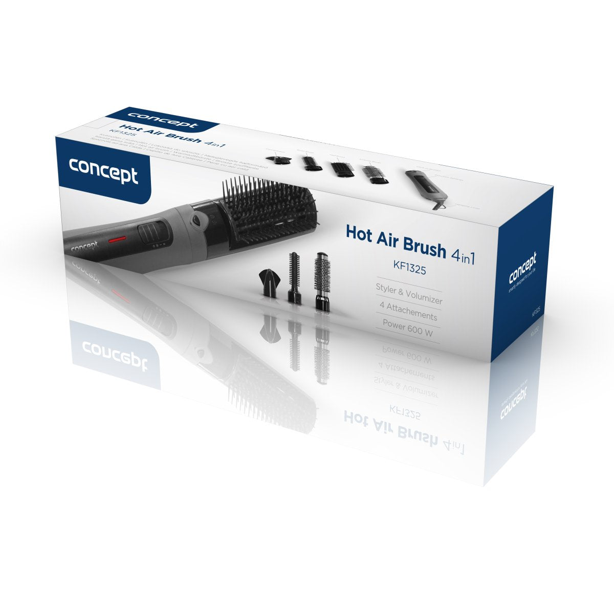 EAN 8595631008805 - Concept KF1325 Utensilio de peinado Rizador de pelo Caliente Gris 600 W 1,65 m imagen 9