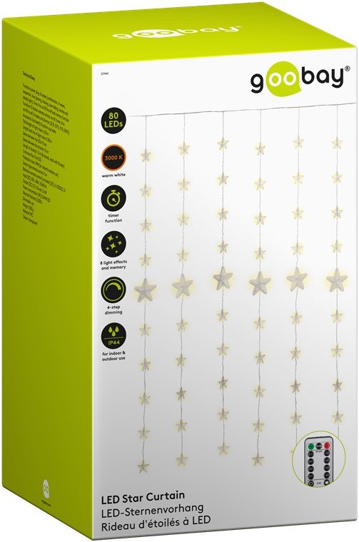 Goobay 57941 Iluminación Decorativa Fairy Lights 80 Bombilla(S) Led