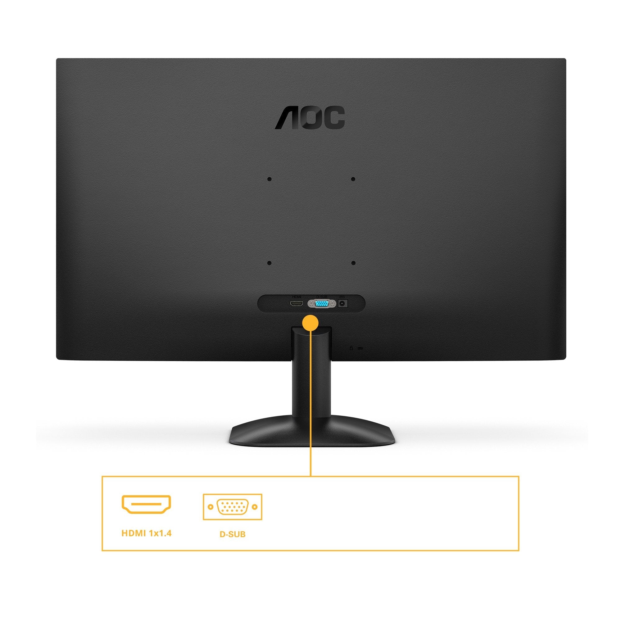 Monitor Aoc 27 27b35hm Fhd 1920x1080 Vga Hdmi Negro