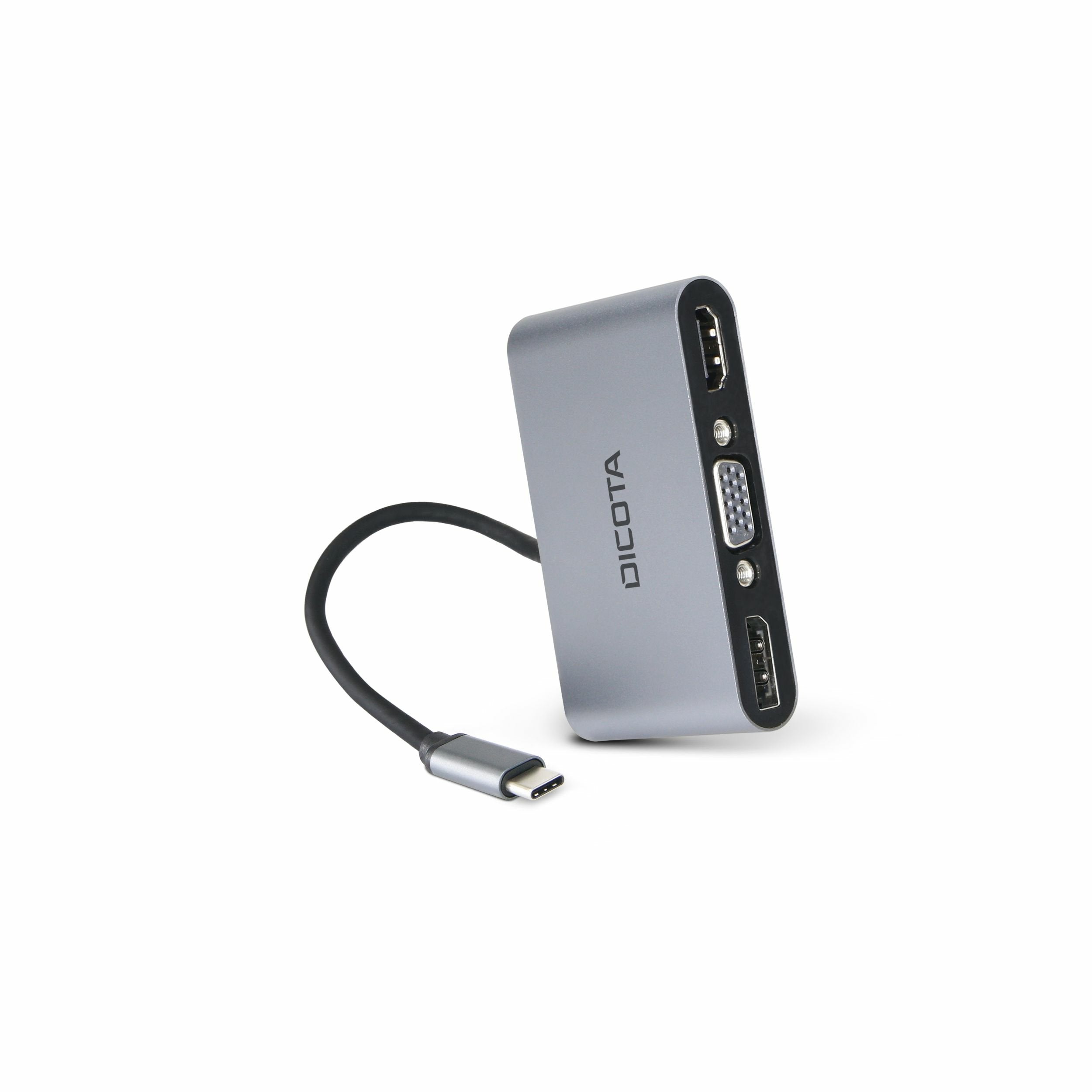 EAN 7640239421417 - DICOTA D32064 estación dock para móvil Tableta/teléfono inteligente/portátil Plata imagen 3
