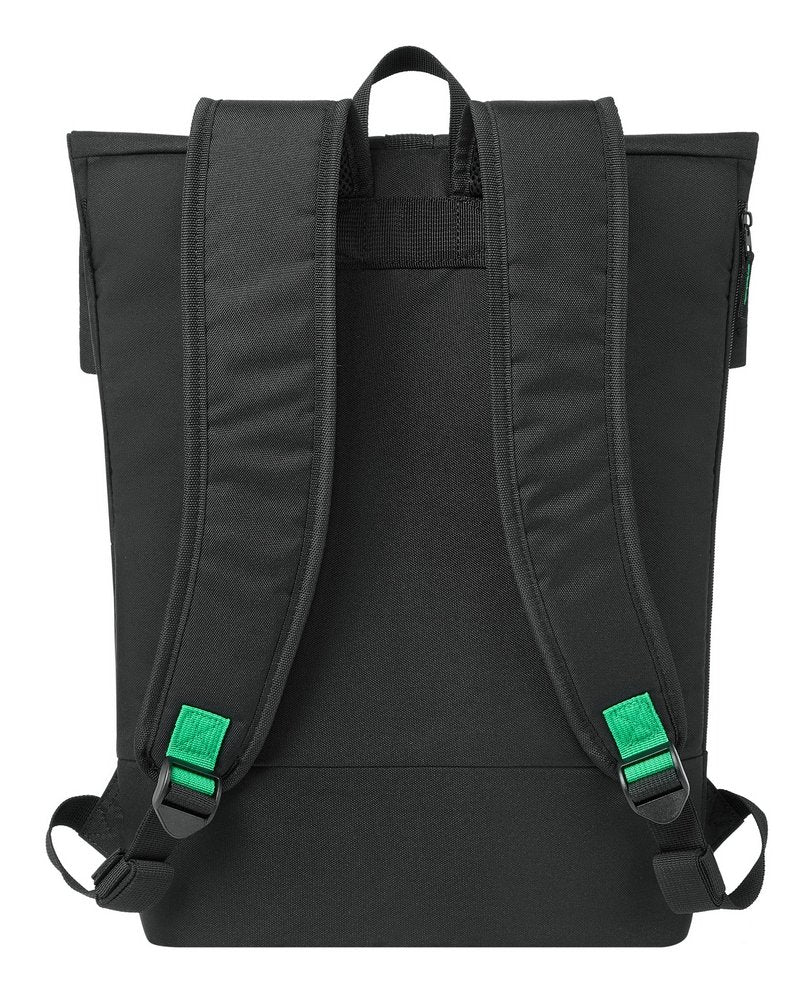 EAN 4260709015705 - Rivacase Gremio mochila City backpack Negro Poliéster, Tereftalato de polietileno reciclado (rPET) imagen 4