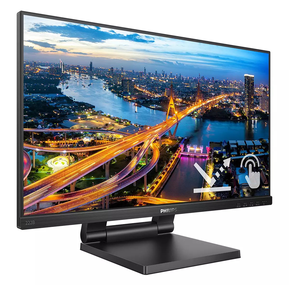 EAN 8712581776770 - Philips B Line 222B1TC/00 pantalla para PC 54,6 cm (21.5") 1920 x 1080 Pixeles Full HD LED Pantalla tácti imagen 3