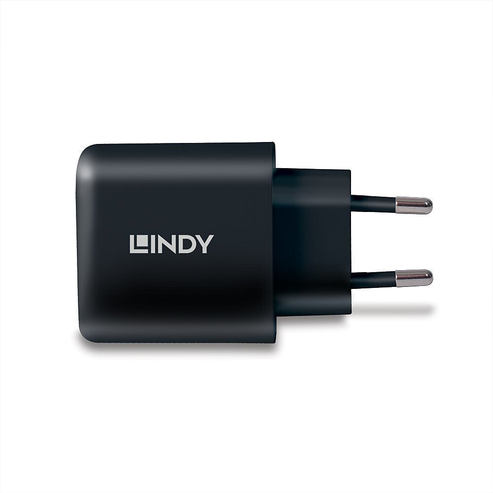 Cargador Lindy Usb Typ C Gan Charger 65w, Negro