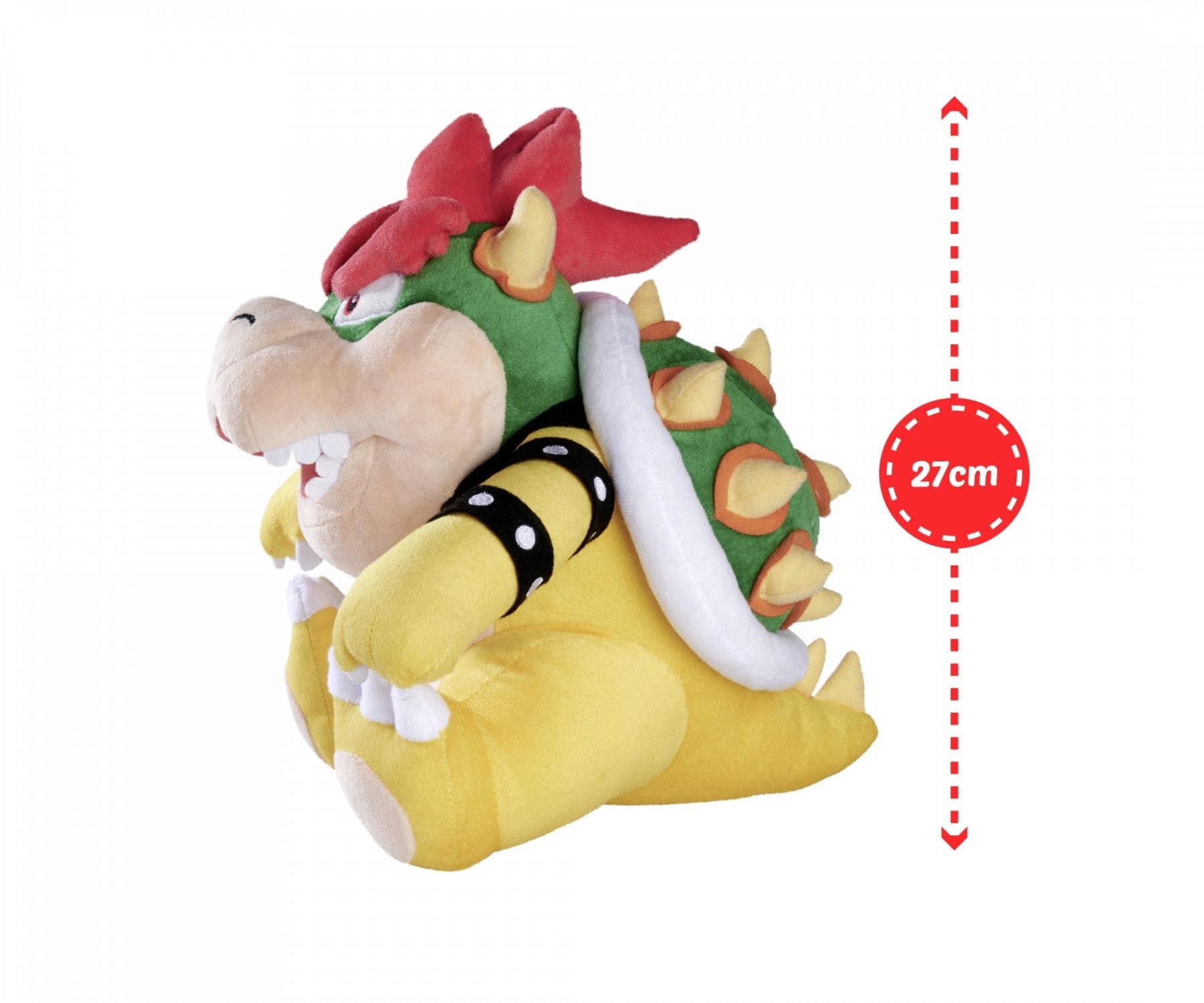 Peluche Bowser Super Mario Bros 30cm