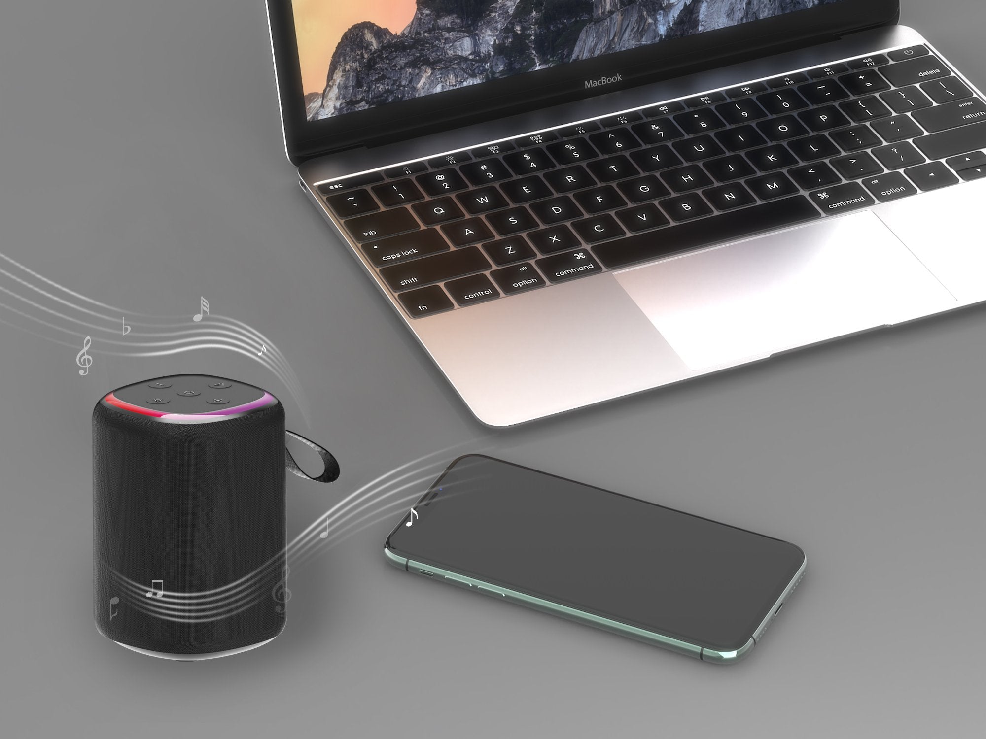 EAN 8716309132596 - Gembird GMB Audio SPK-BT-LED-08S altavoz portátil o de fiesta Altavoz monofónico portátil Negro 5 W imagen 5