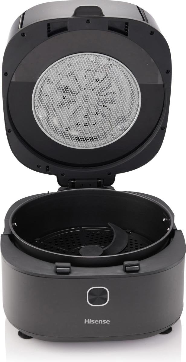 EAN 3838782818547 - Hisense HAF1350DR Sencillo 6,7 L Independiente 1350 W Freidora de aire caliente Negro imagen 3