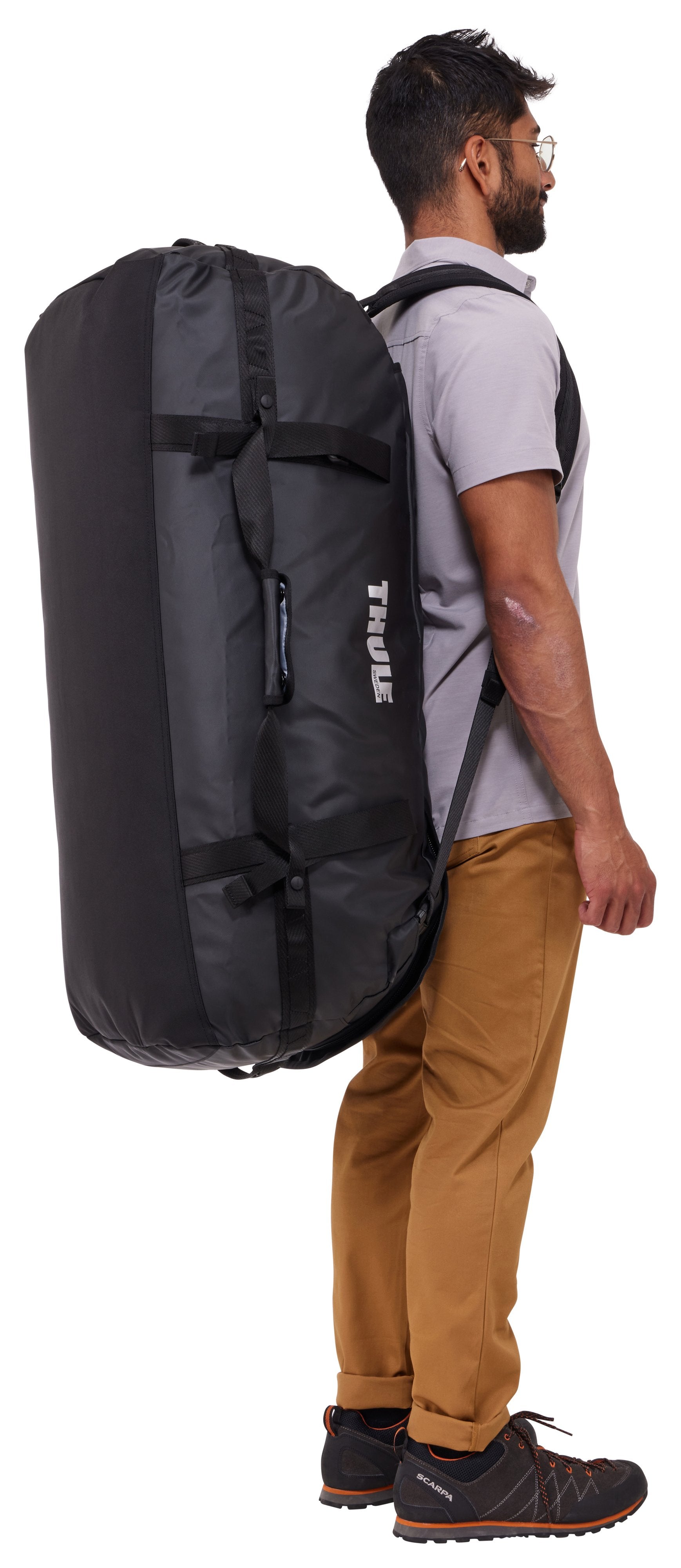 EAN 0085854255318 - Thule Chasm TDSD305 Black bolso de lona 130 L Poliéster Negro imagen 6