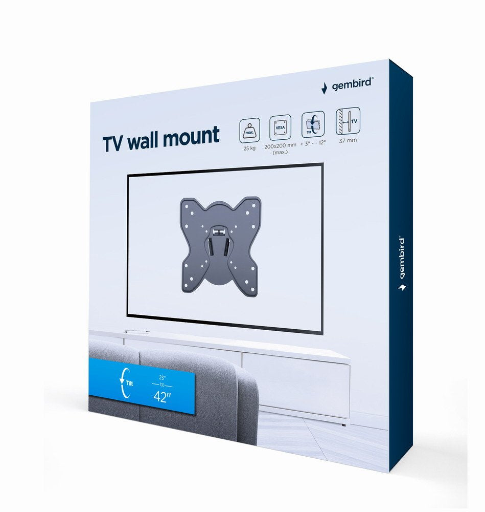 EAN 8716309127950 - Gembird WM-42T-03 soporte para TV 106,7 cm (42") Negro imagen 9