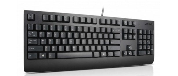 EAN 0191200575204 - Lenovo 4X30M86893 teclado Universal USB QWERTZ Alemán Negro imagen 1