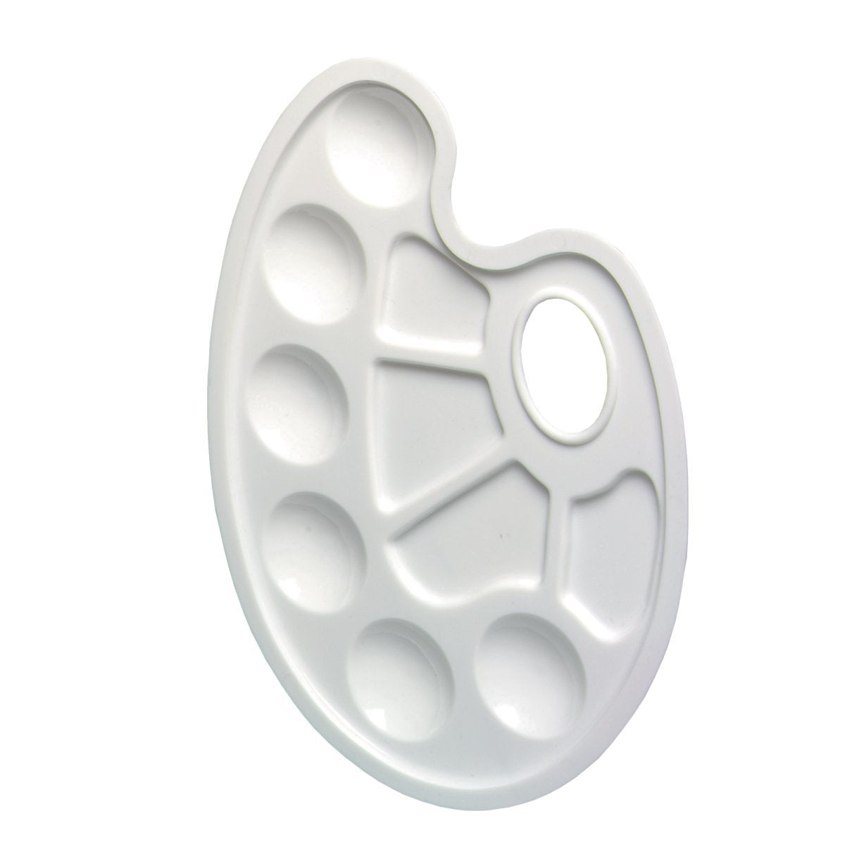 Paleta Mixta Herlitz Con Agujero De Agarre Blanco 23,5x17 Cm