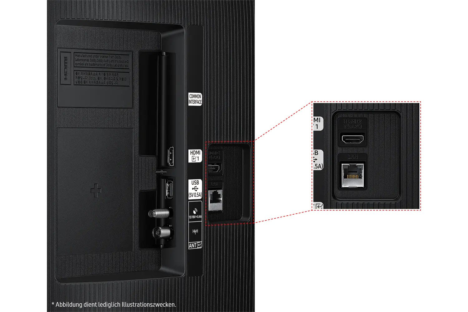 Televisor Samsung Led 32 " Negro, Fullhd, Hdr, Sintonizador Tripple Gu32f6009fuxzg