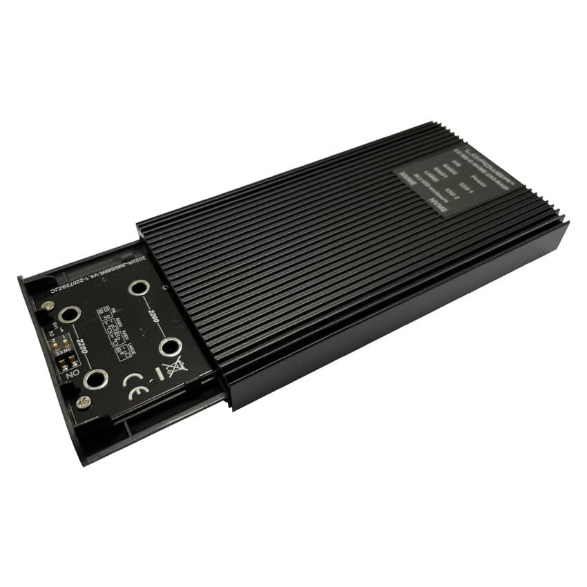 EAN 4262443280098 - LC-Power LC-M2-C-NVME-2X2-RAID caja para disco duro externo Caja externa para unidad de estado sólido (SS imagen 7