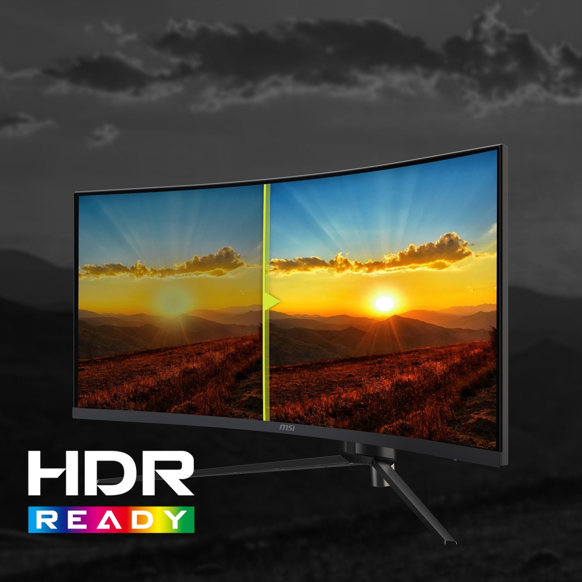 Msi Mag 345cqrde, Monitor Gaming 86 Cm 34", Negro, Uwqhd, Va, Curvo, Ai-Vision, Panel 180hz 9s6-3dd14h-003