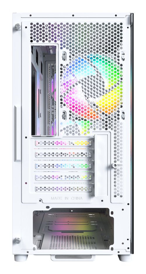 EAN 4710562746273 - Montech X5M (W) carcasa de ordenador Micro Torre Blanco imagen 4