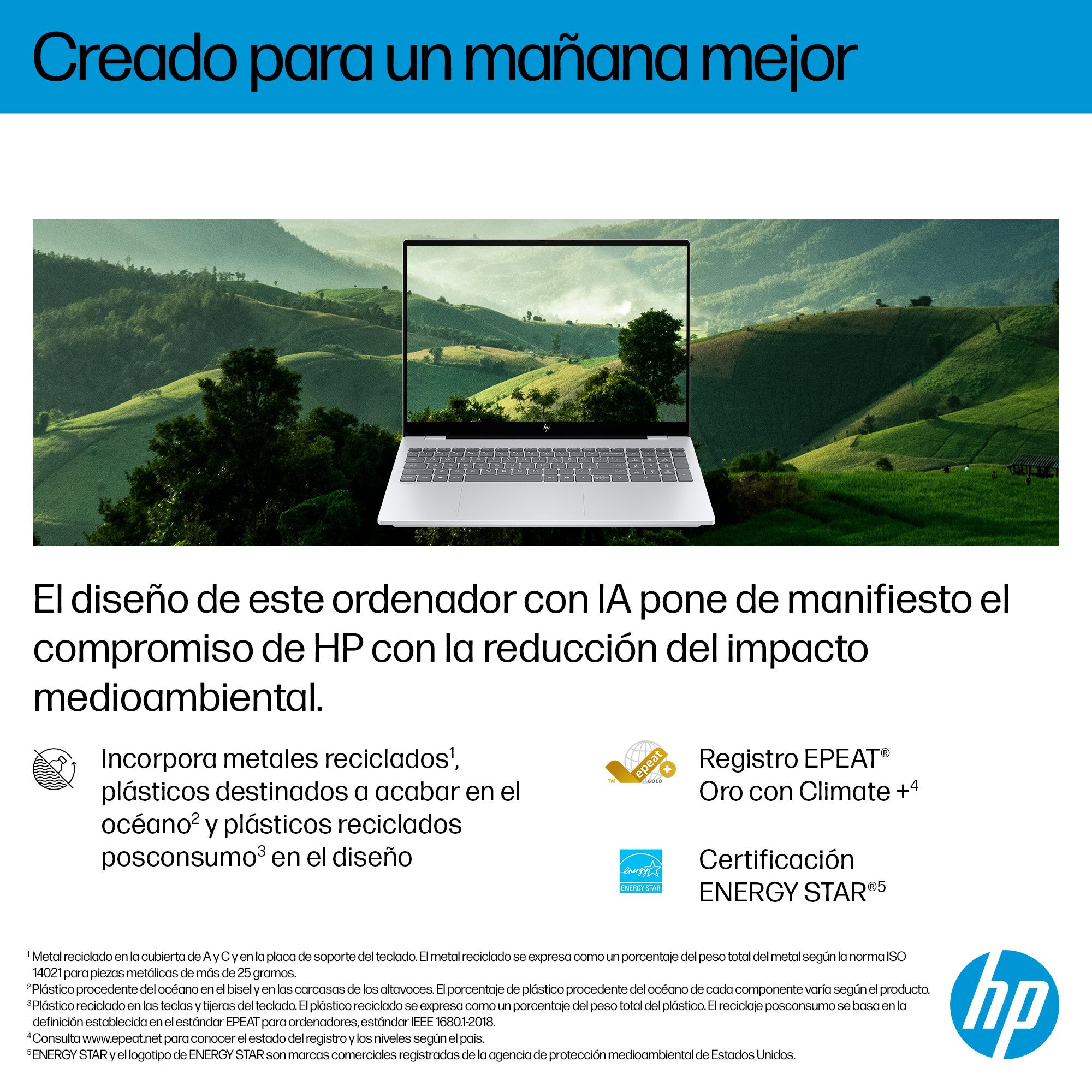 EAN 199251567315 - HP OmniBook 7 AI 16-ay0005ns Intel Core Ultra 7 255H Portátil 40,6 cm (16") Pantalla táctil 2K 32 GB DDR5- imagen 9