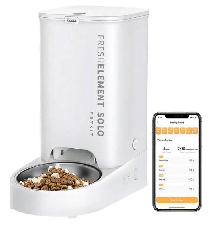 EAN 6975069300597 - PETKIT comedero y bebedero para perro y gato Acrilonitrilo butadieno estireno (ABS) Blanco Universal Come imagen 1