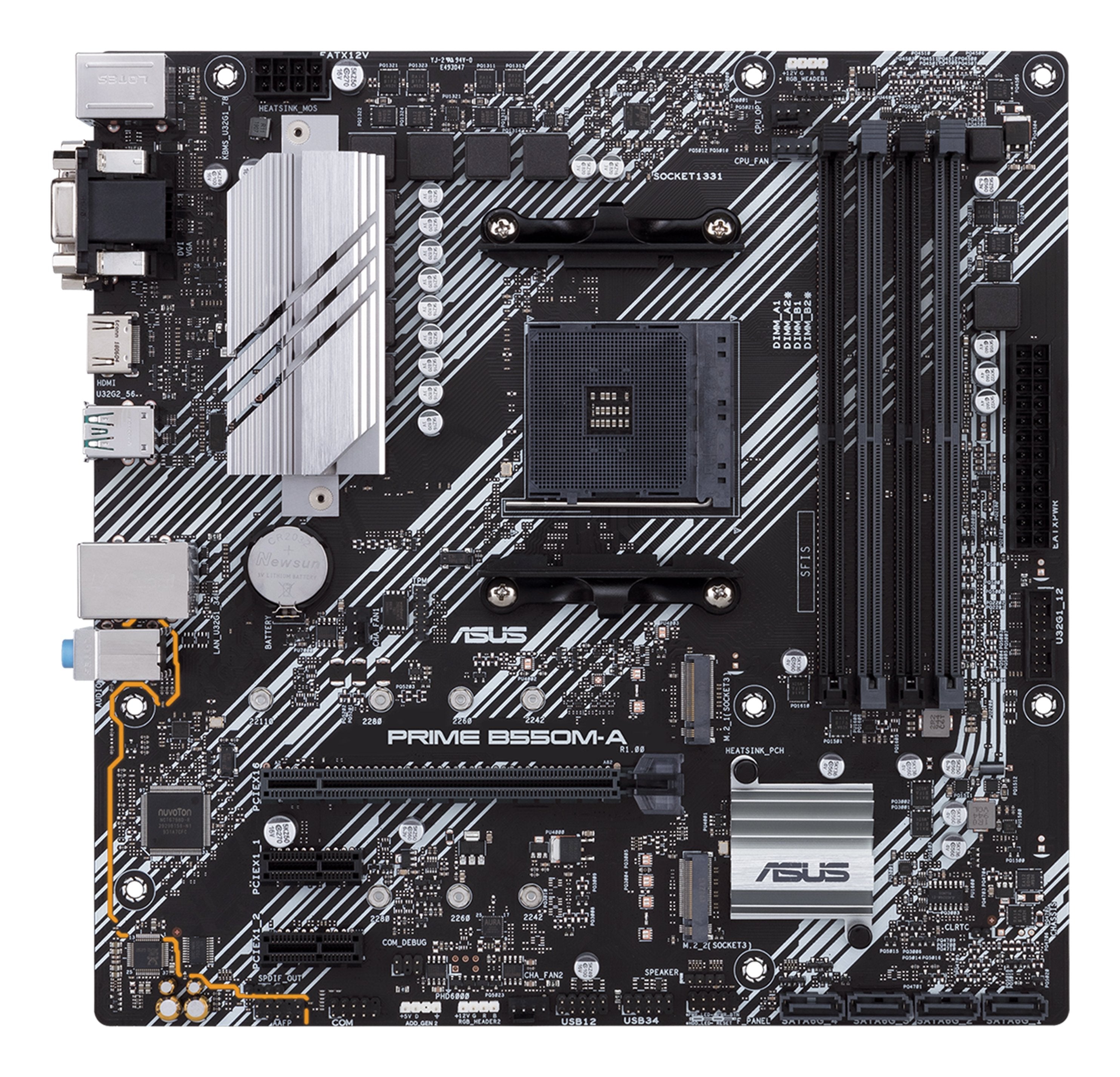 EAN 0192876755525 - ASUS PRIME B550M-A AMD B550 Zócalo AM4 micro ATX imagen 4