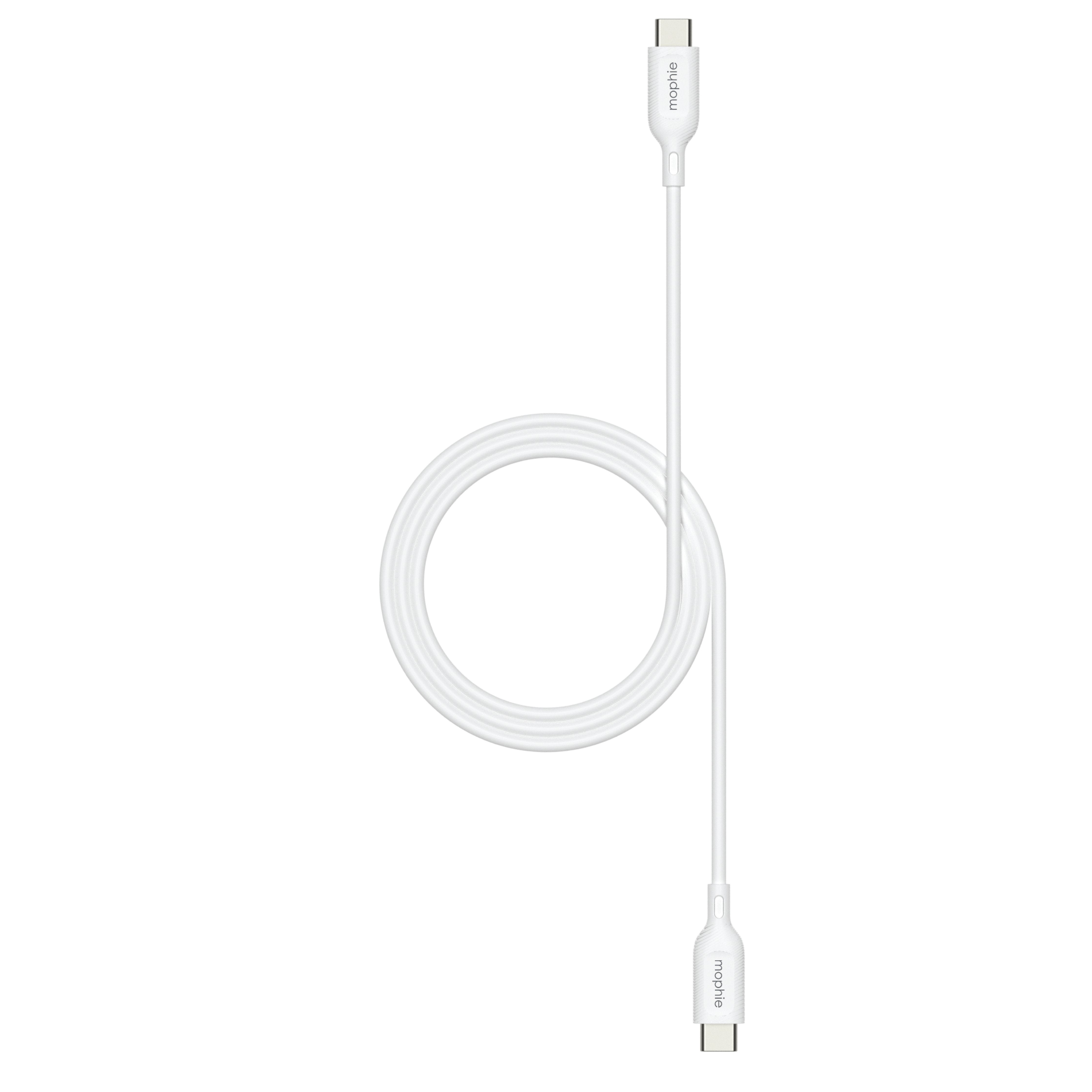 EAN 0840056199354 - mophie essentials charging cables | 1M cable USB USB 2.0 USB C Blanco imagen 1