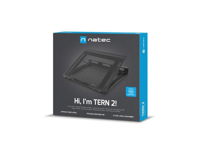 Base Refrigeradora Natec Tern 2 Para Portátil 12.1"-17.3"