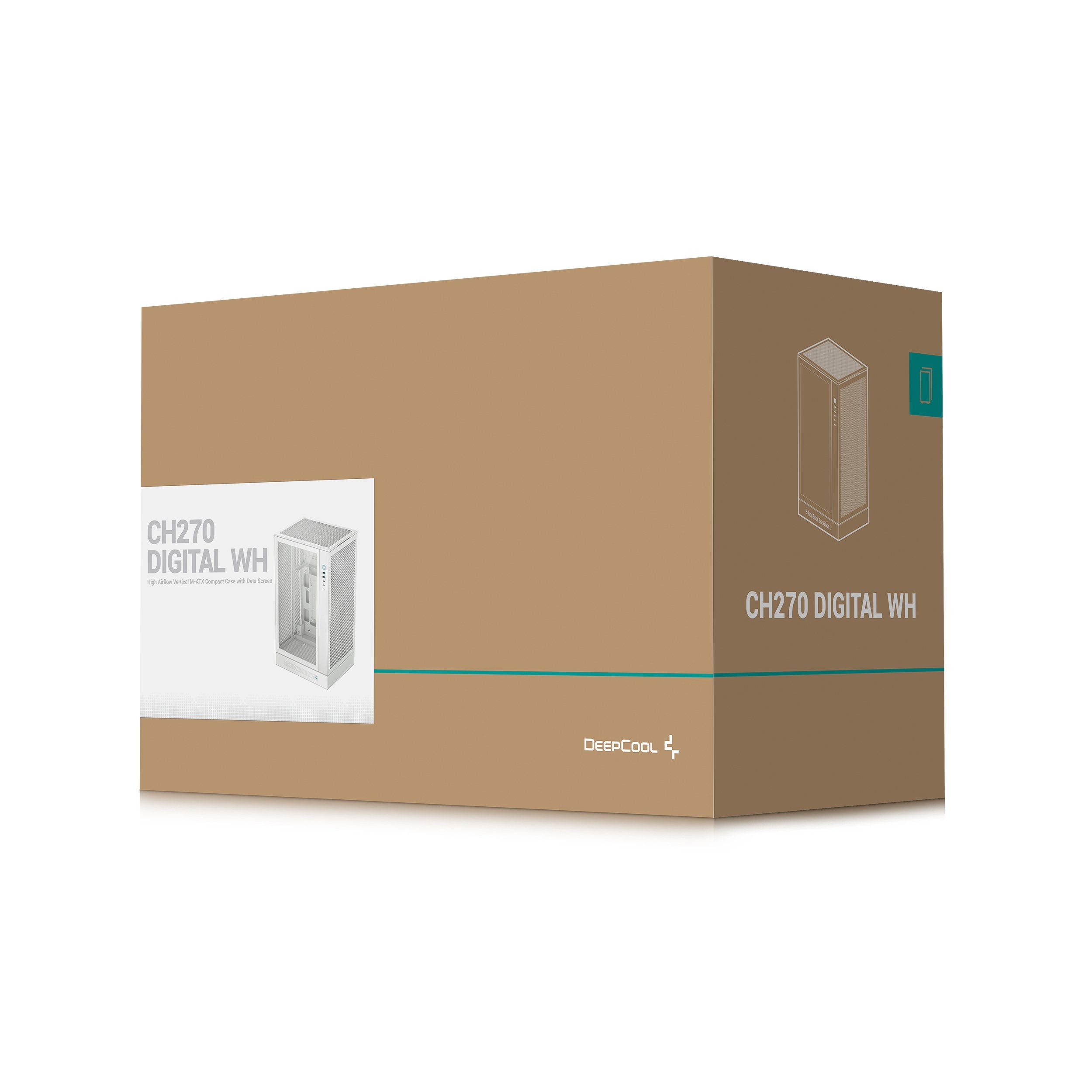 EAN 6933412765264 - DeepCool CH270 Digital WH Mini Tower Blanco imagen 11