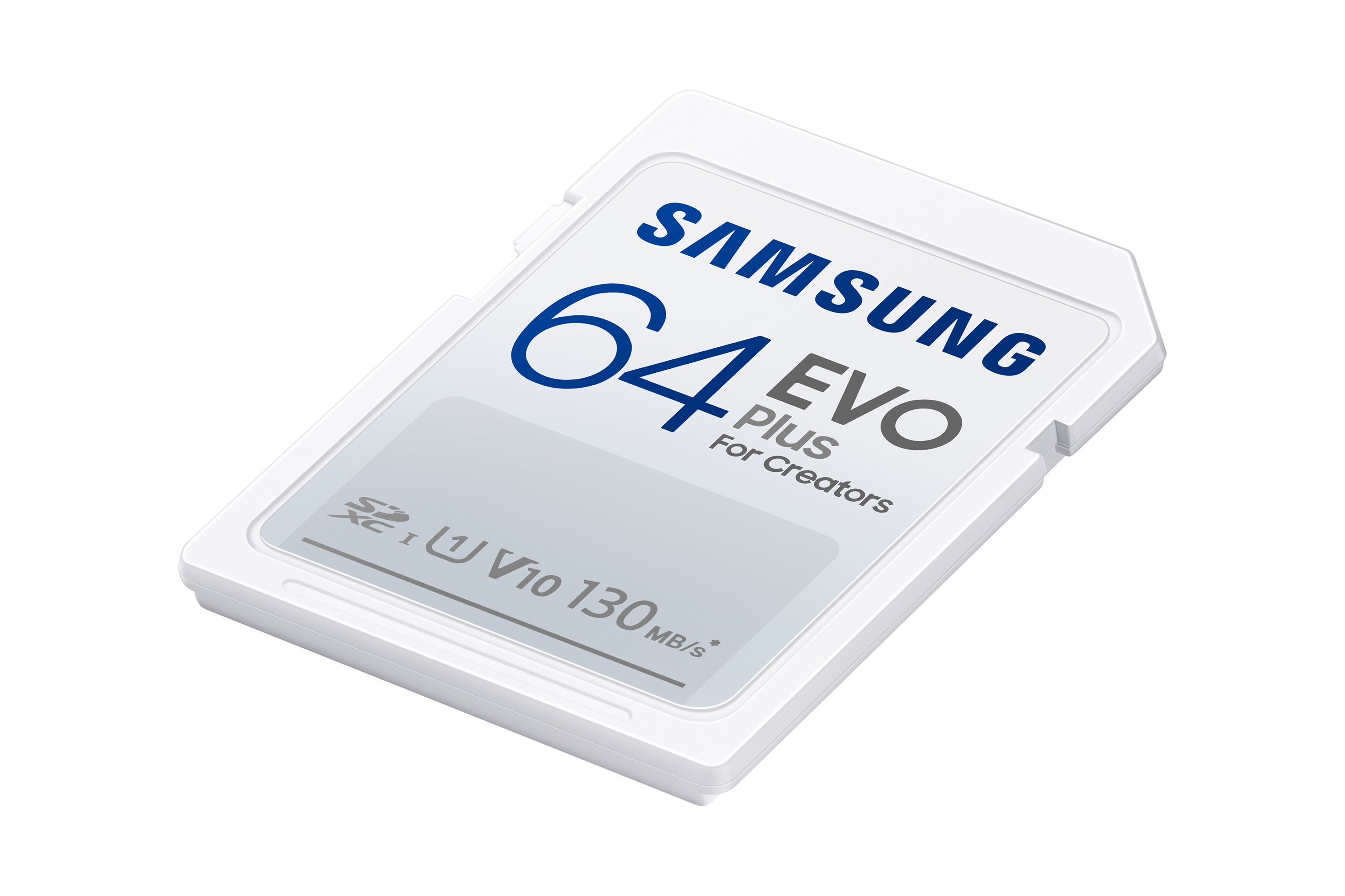 Samsung Evo Plus Sdxc 64gb 130mb/S +Adapter