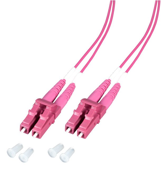 Efb Duplex Cable De Red Lc-Lc Om4 3m Lszh 1,2mm Erikaviolett