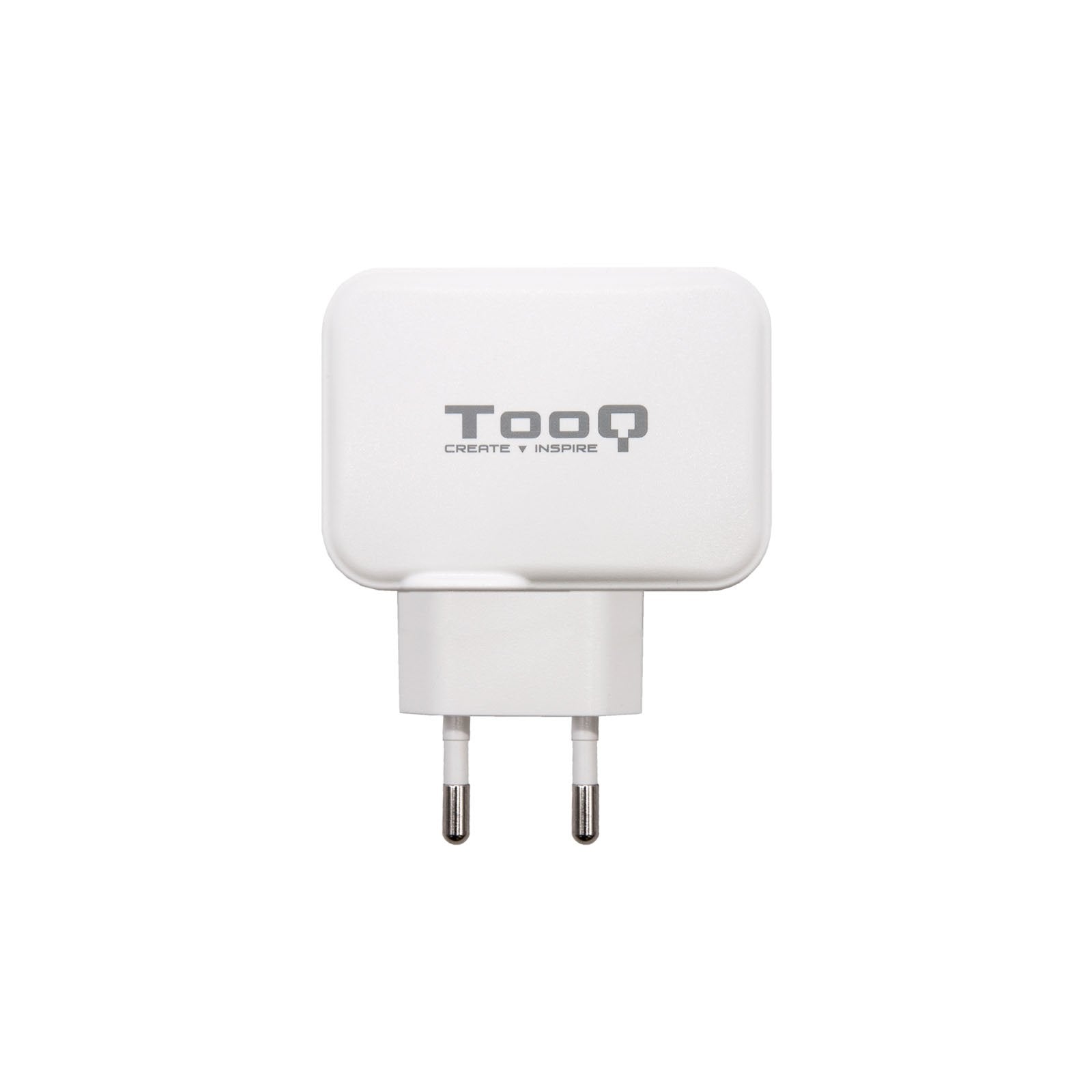 Tooq Cargador De Pared Usb 2.0, Usb-C - Blanco
