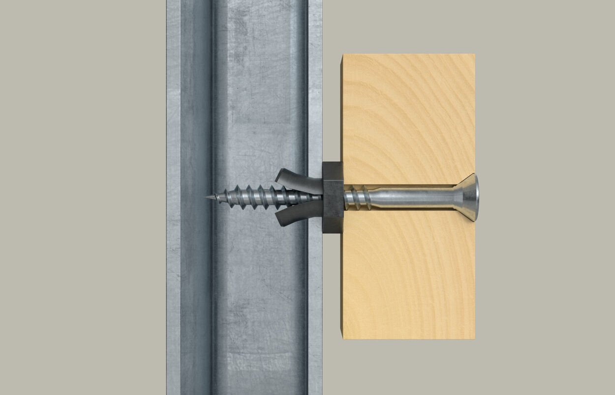 Balcón Fischer Balcón -Montado P 9 K, Dowel 50 Piezas 059395