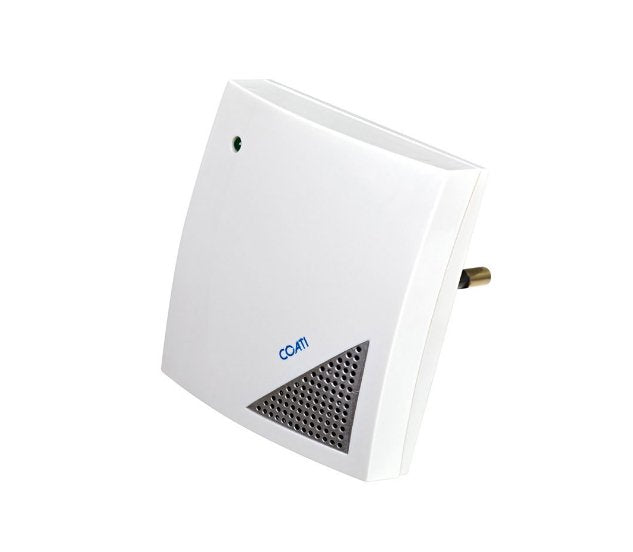Repele Mosquitos Ultrasonidos 0,4 W, Cobertura 25 M², Blanco