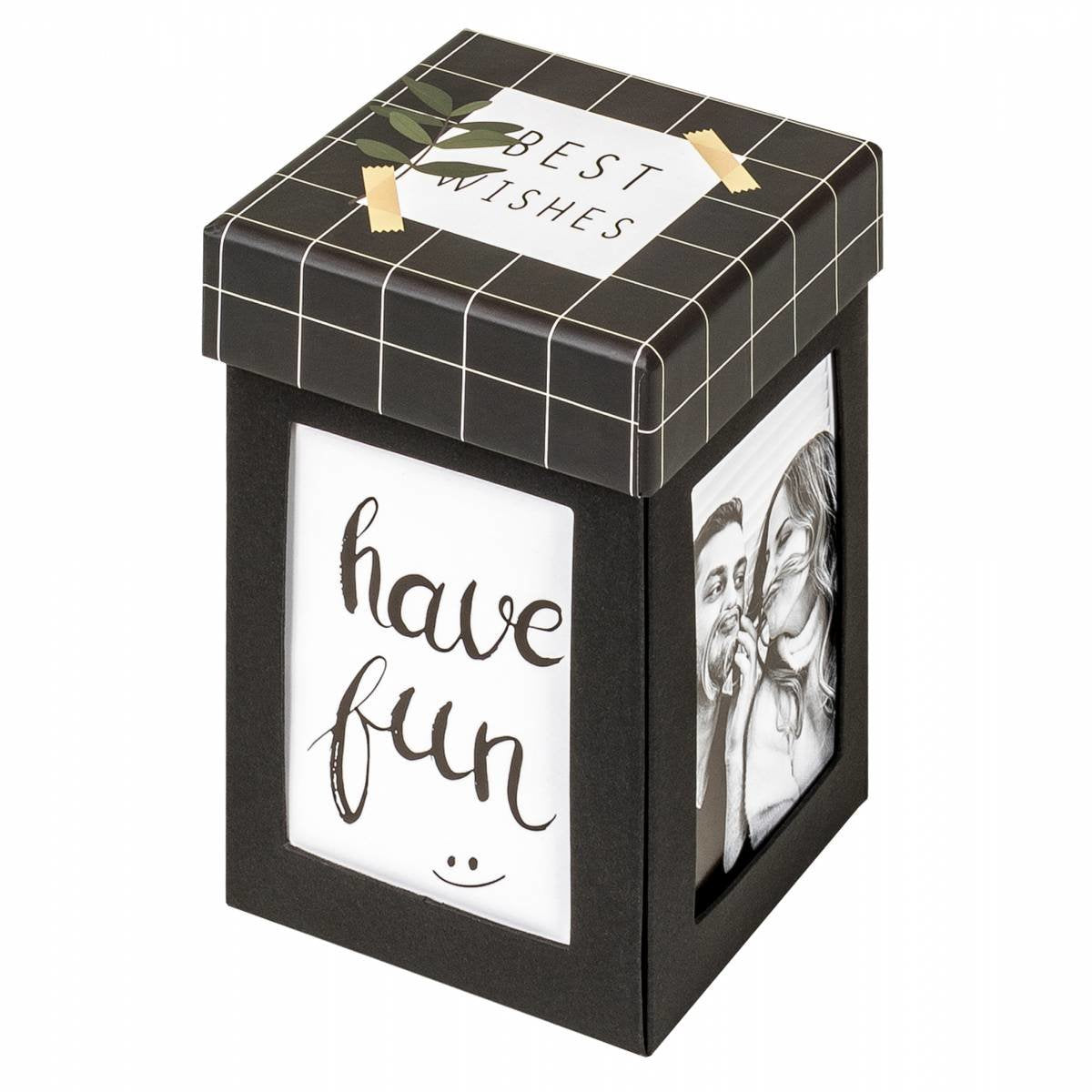 Walther Photo Gift Box Surprise 8,5x8,5x13,5 Negro Fb280b