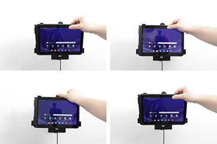 EAN 7320287133288 - Brodit 713328 soporte Soporte activo para teléfono móvil Tablet/UMPC Negro imagen 5