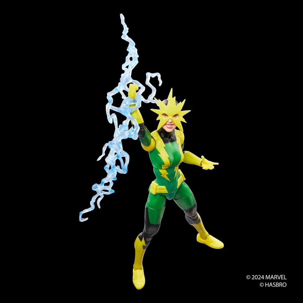 Figura Hasbro Marvel Legends Series Spider Man Electro (Francine Frye)