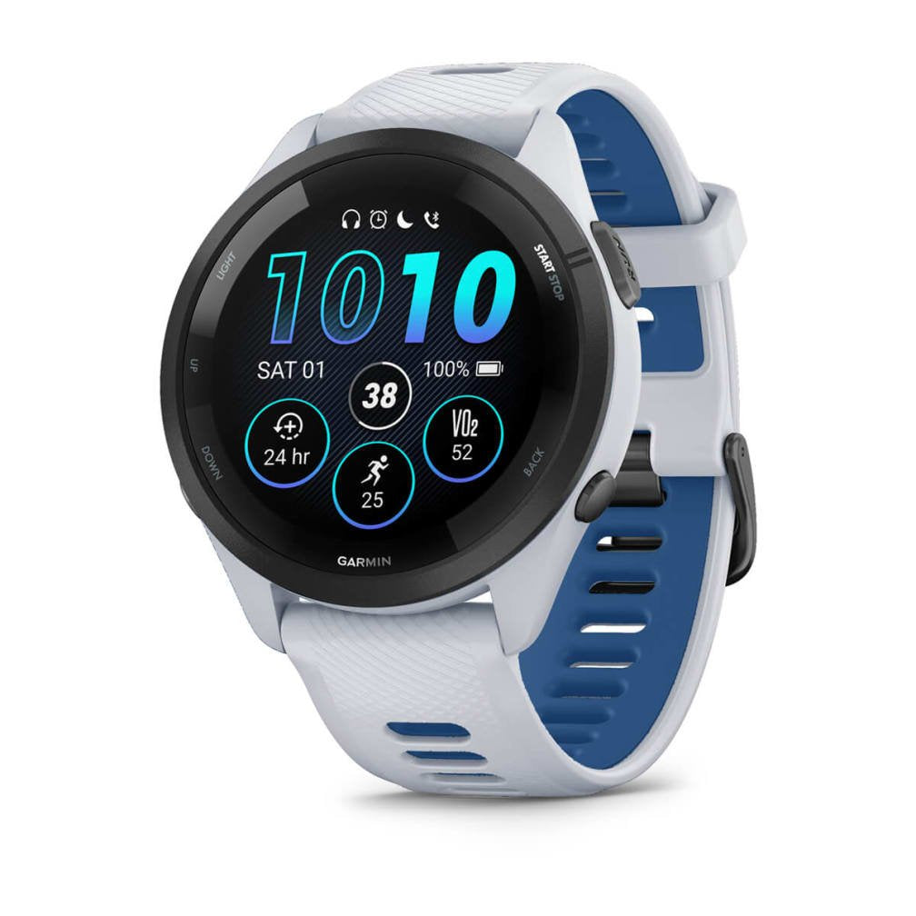EAN 0753759313722 - Garmin Forerunner 265 3,3 cm (1.3") AMOLED 46 mm Digital 416 x 416 Pixeles Pantalla táctil Negro, Blanco imagen 1