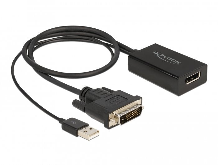 EAN 5060182451408 - DeLOCK 63189 adaptador de cable de vídeo 0,5 m imagen 1
