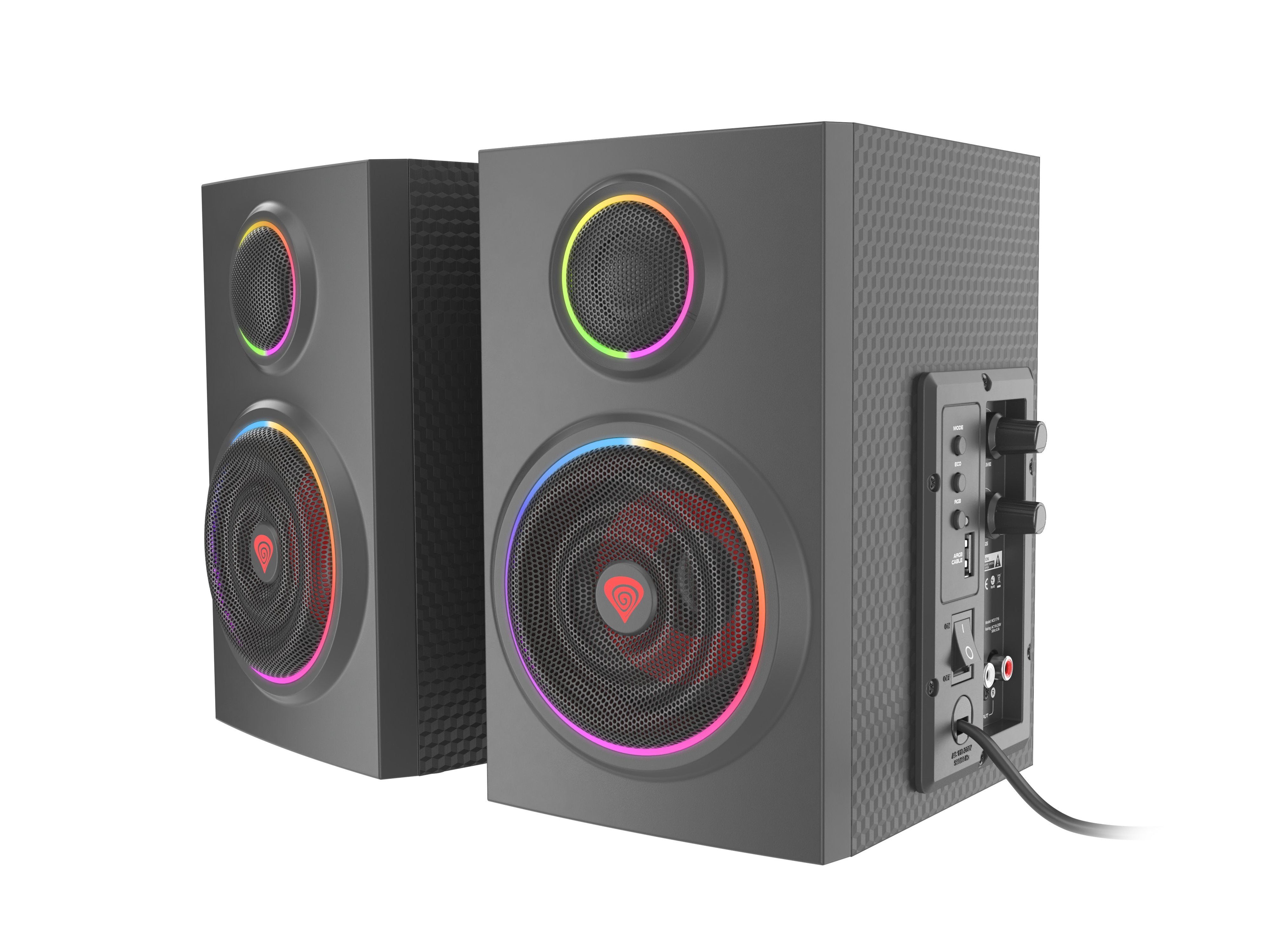 EAN 5901969426861 - GENESIS Helium 300 BT conjunto de altavoces 24 W PC/ordenador portátil Negro 2.0 canales De 2 vías Blueto imagen 5