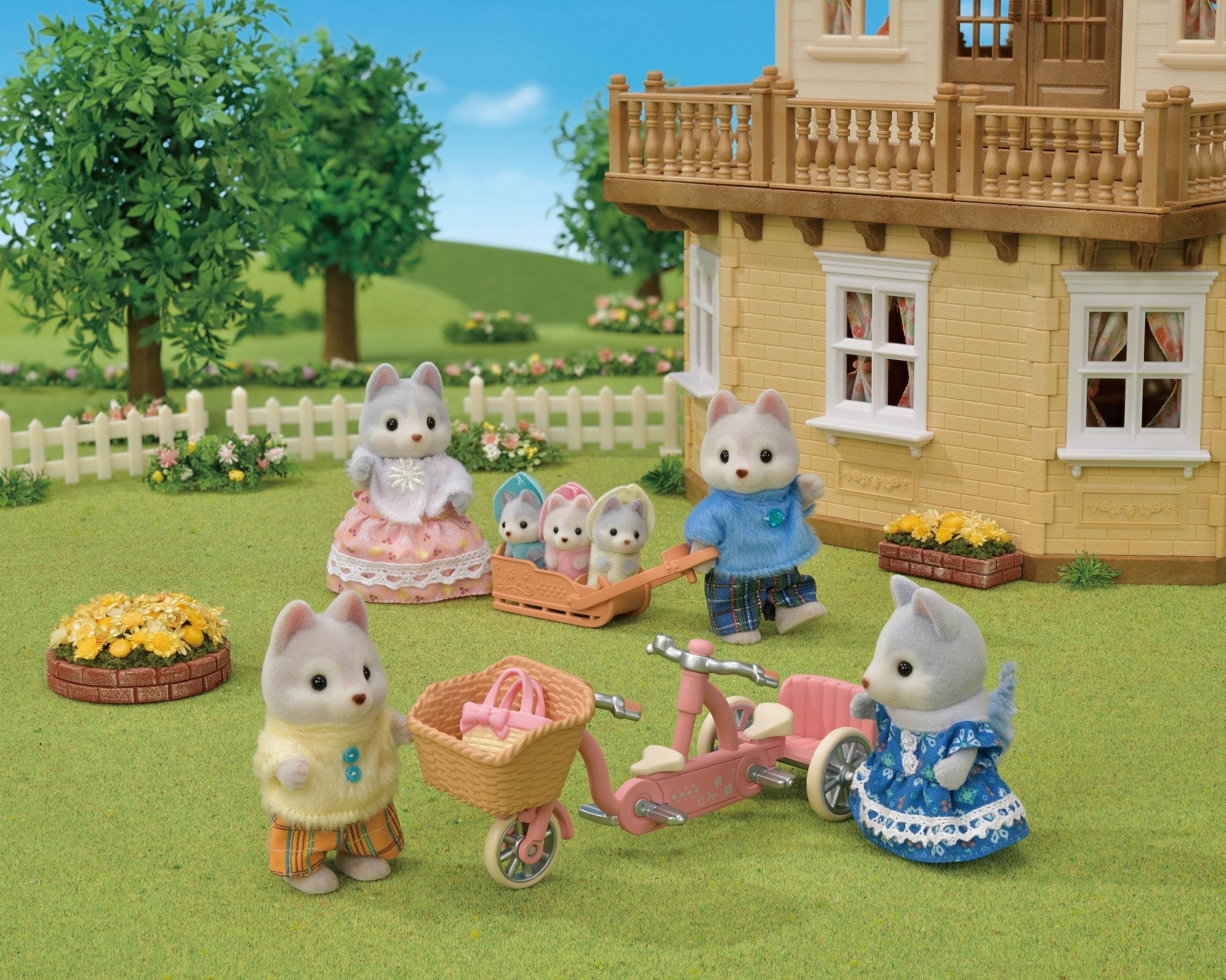Epoch Sylvanian Families - Tandem Juego Con Figuren 5637