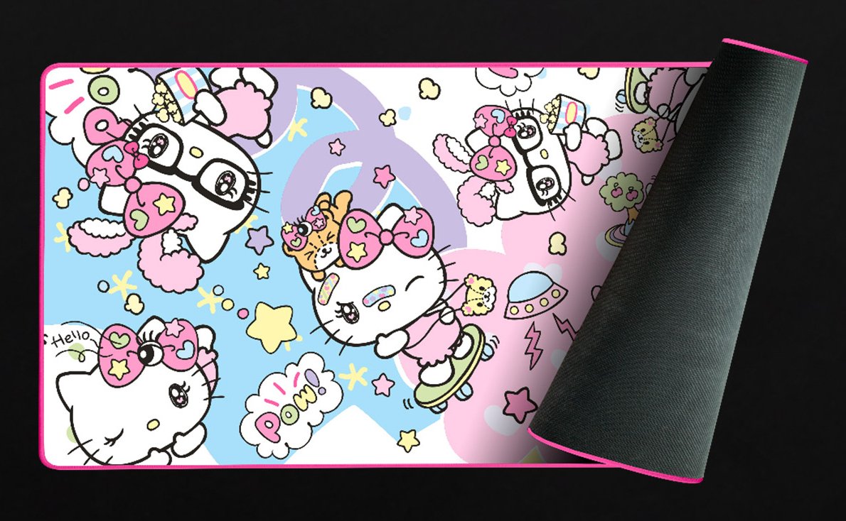 Alfombrilla Konix Pony De Ratón Para Juegos Multicolor