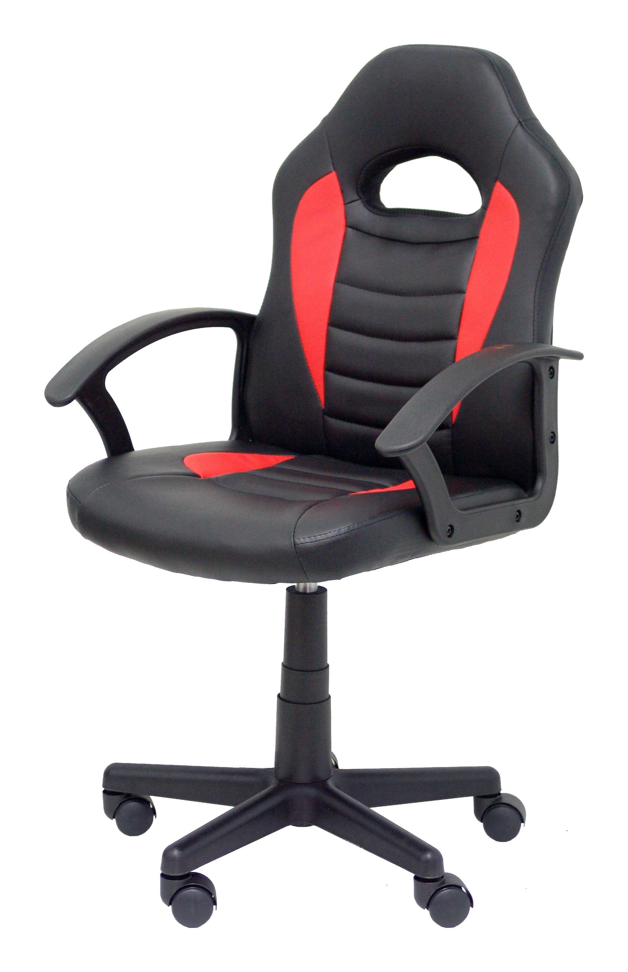 Silla Gaming Mohedas Similpiel Negro Y Roj