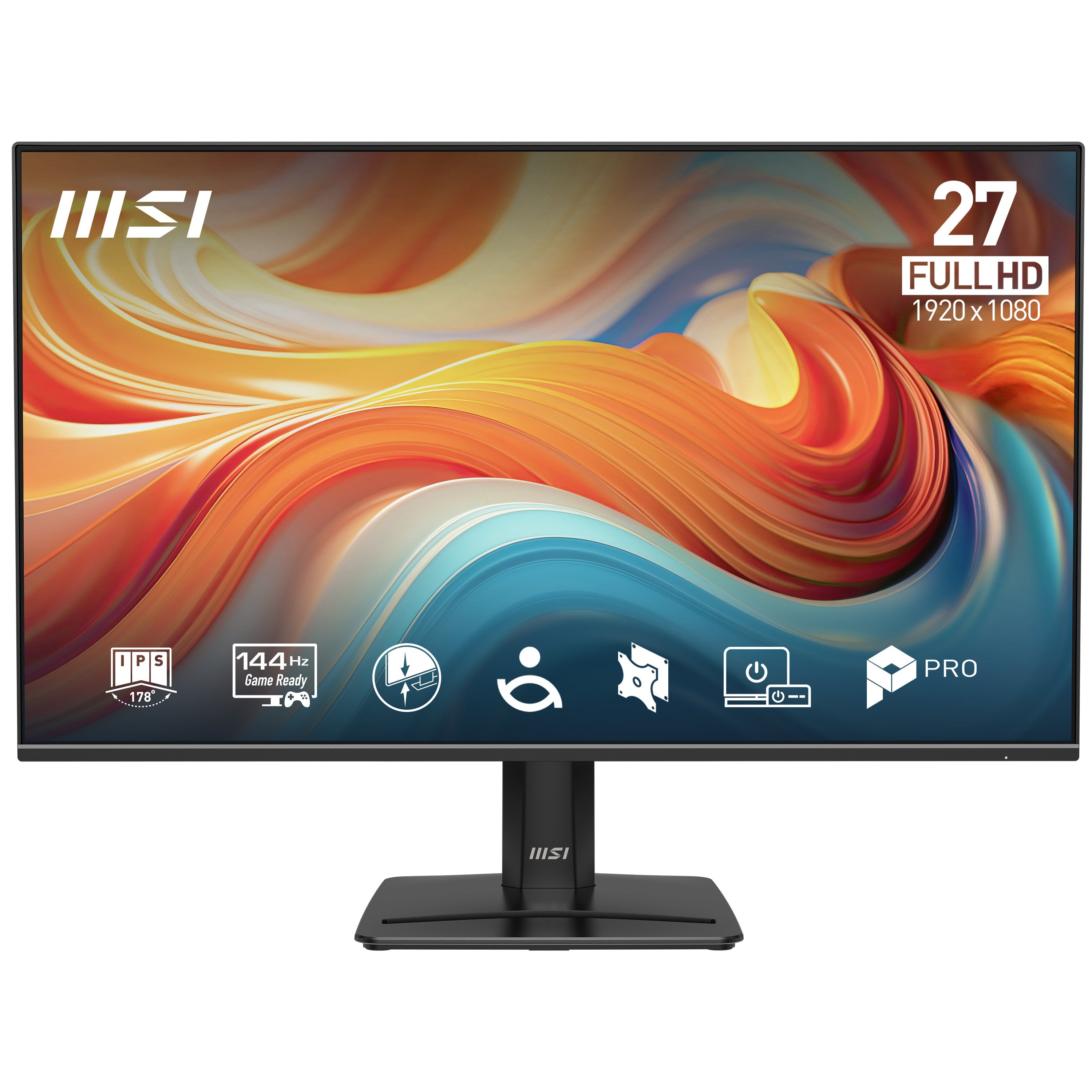 Monitor Msi Pro Mp271 E14a 27" Fullhd 144hz Ips 1ms Freesync Hdr Ready Altavoces