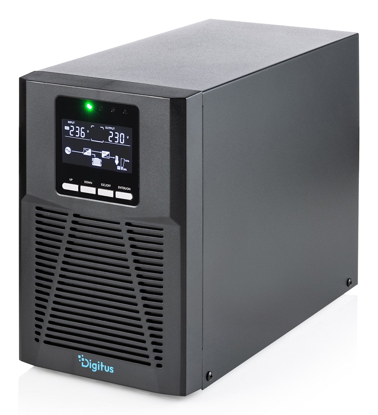EAN 4016032507925 - Digitus DN-170130 sistema de alimentación ininterrumpida (UPS) Doble conversión (en línea) 1 kVA 4 salida imagen 1