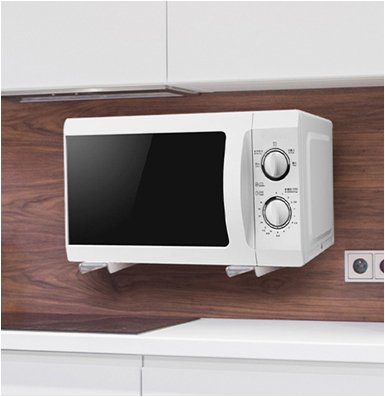 Gembird Wm-U30-01-W Soportes De Pared Universales De Acero Para Cargas Pesadas, 30 Kg, Blanco