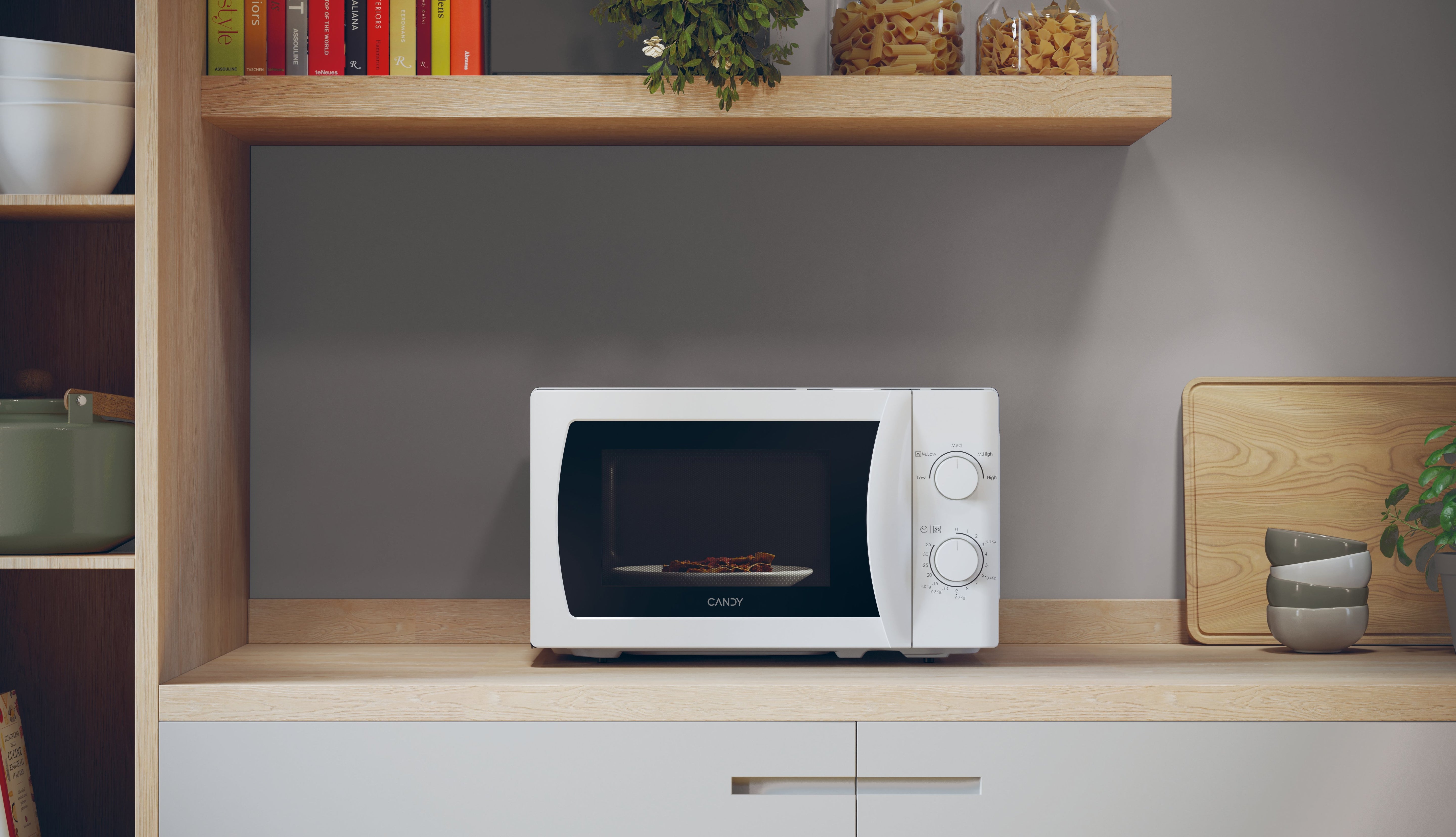 EAN 8059019054186 - Candy Idea CMW20SMW Blanco Solo microondas Encimera 20 L 700 W imagen 5