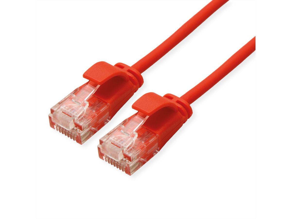 Roline Verde Utp Cable De Red Cat.6a (Class Ea), Lsoh, Slim, Rot, 5 M